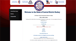 Desktop Screenshot of centraldistricthockey.org